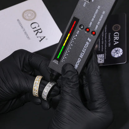 Moissanite Everest Ring