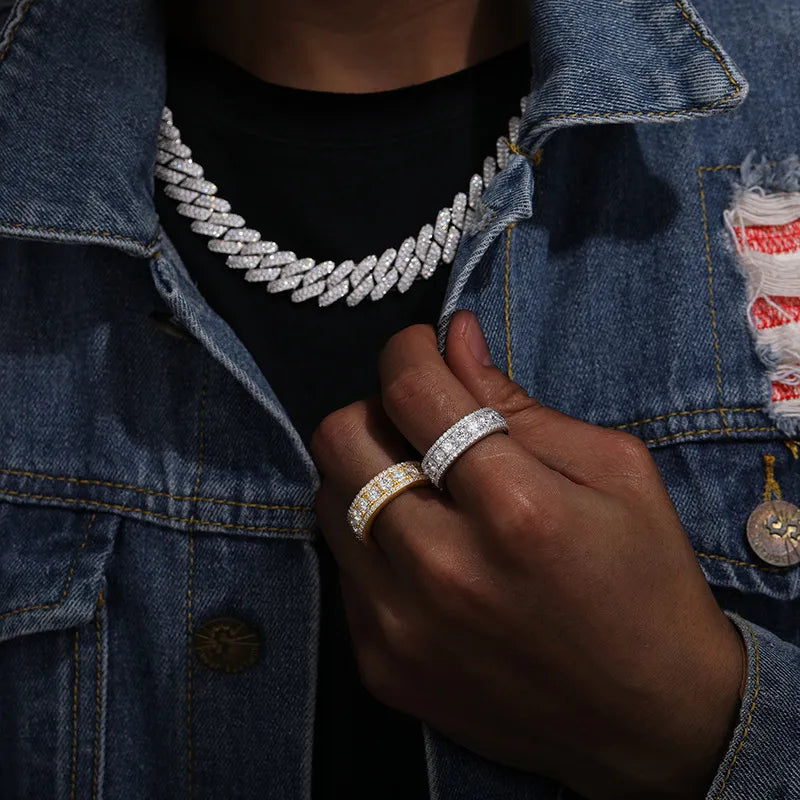 Moissanite Everest Ring