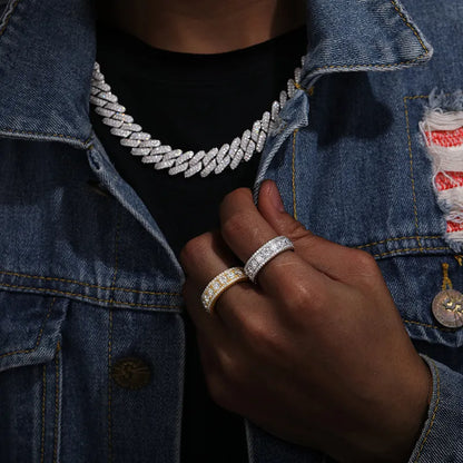 Moissanite Everest Ring