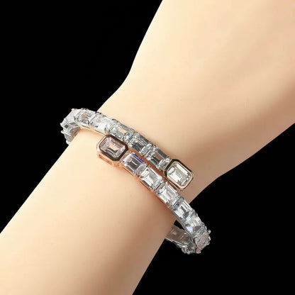 Emerald Cut Bangle