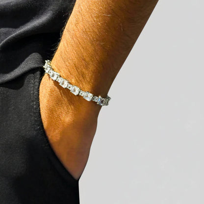 Cube Bracelet | Silver