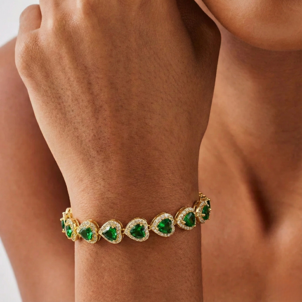 Heart Crystal Bracelets