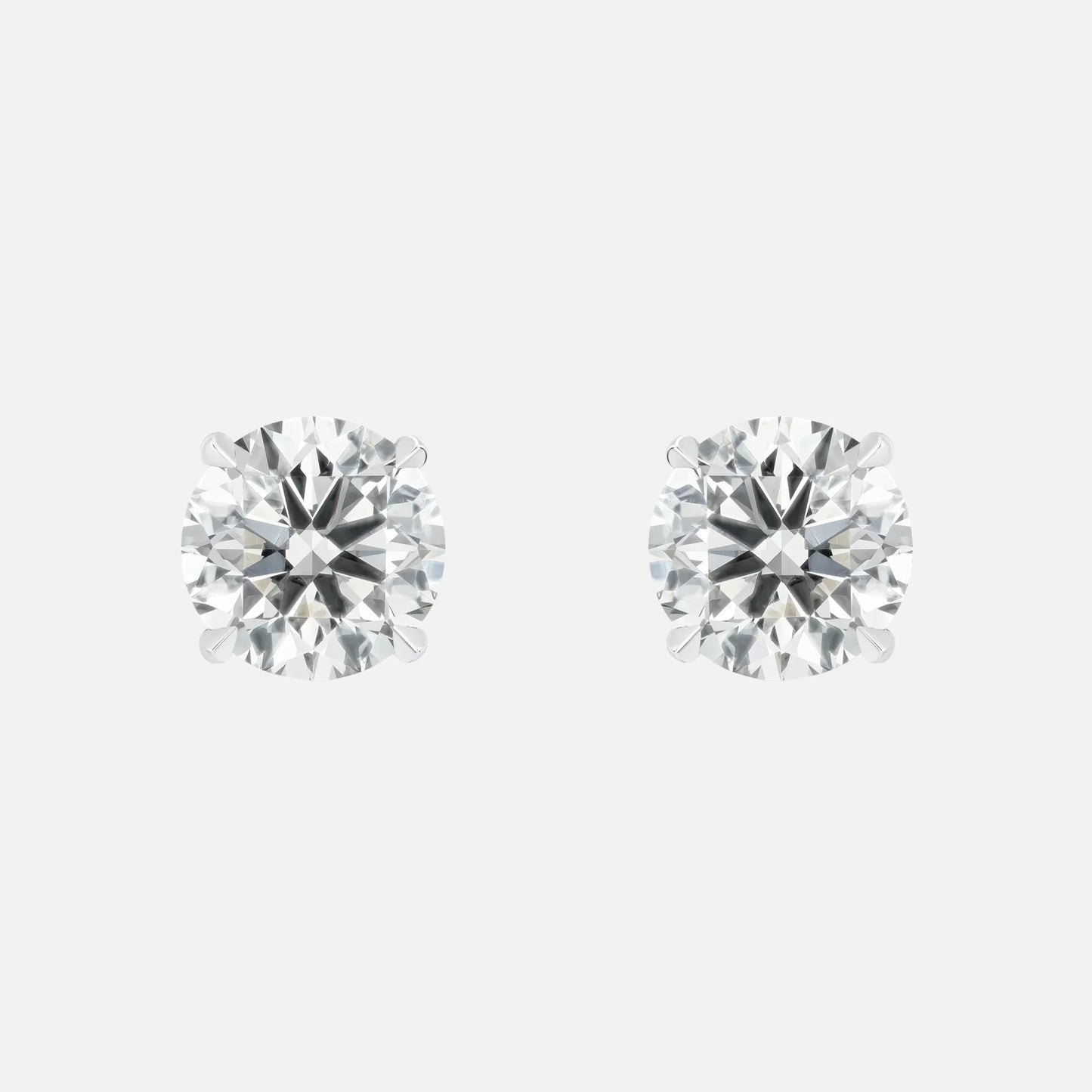 Iced Stud Earrings - S925