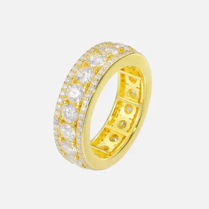 Moissanite Everest Ring